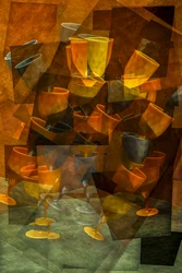 Warm Abstract Glasses