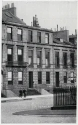17, Heriot Row, home of Robert Louis Stevenson and his family in Edinburgh