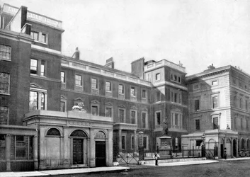 Facade of the War Office, Cumberland House, Pall Mall, London, 1890