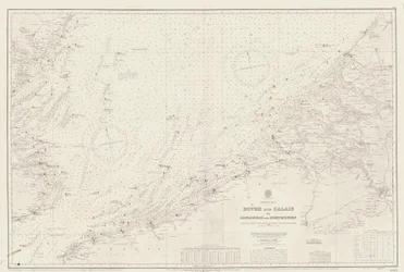 Chart of area from Dover and Calais to Orfordness