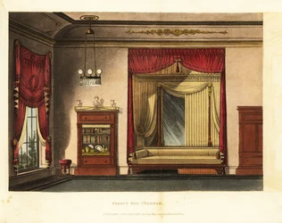 Design for a French bed chamber