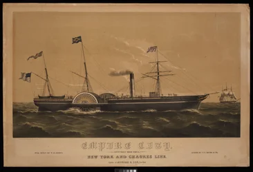 Empire City... New York and Chagres Line
