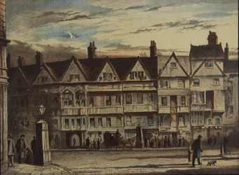 Holborn Bars, Bought and Restored by Prudential Assurance Co, c.1884