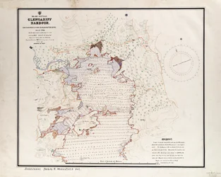 Ireland - West Coast, Glengariff Harbour. Surveyed by Qualifying Class, Navigation School Sept - Oct 1912.