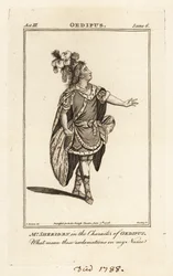Mr Thomas Sheridan as Oedipus in John Dryden
