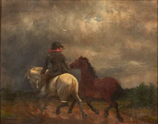 Rider With Two Horses