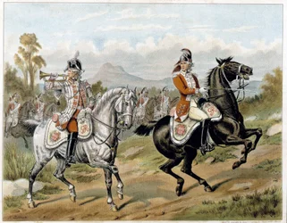 The 17th Light Dragoons (New Lancers), in America 1775 - in 