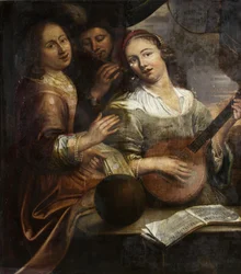 Three Musicians, c.1700