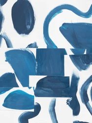 Abstract Blue Shapes