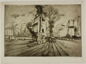 Chicago - Grain Elevators, South Deering