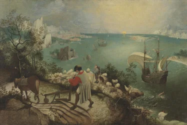 Landscape with the Fall of Icarus, c. 1560