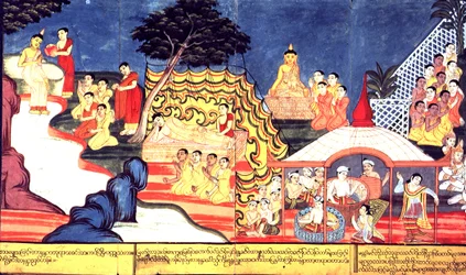 The Buddha Bathes, c.1800-20