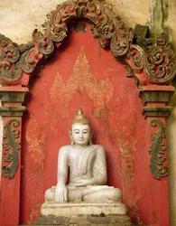 Seated Buddha in meditation