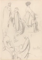 Studies of Men and Women in Medieval Dress