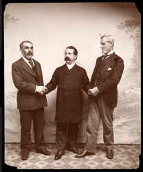 Labour Leaders Samuel Gompers, John Burns and Holmes
