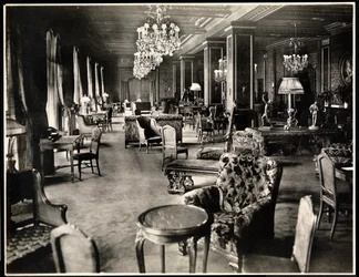 Lounge at the Hotel Knickerbocker, 1906
