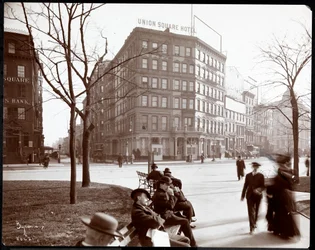 The Union Square Hotel at Union Square East and 15th Street, New York, 1905