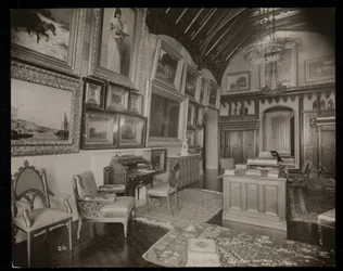 The art gallery of the Helen Gould estate at Tarrytown, New York