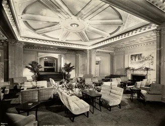 The Lounge, Looking South-West at the Hotel White, 37th Street and Lexington Avenue, New York, 1937