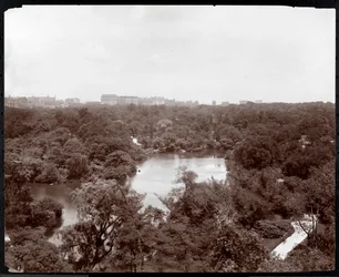 View of Central Park from the Plaza Hotel, 5th Avenue and 59th Street, New York