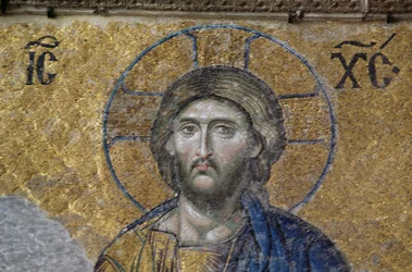 Deesis Christ in Hagia Sophia (mosaic)