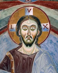 Face of Christ Pantocrator (detail)
