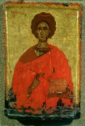 Icon of St. Pantaleon of Nicomedia (d.c.305 AD)