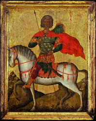 Saint Menas on Horseback