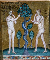 Adam and Eve. The Fall, 1140-1170