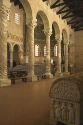 Interior of the church