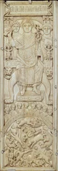 Panel from the Diptych of Consul Areobindus, Constantinople