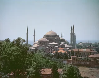 View of Haghia Sophia, Built in AD 537