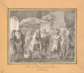 Scene from Ludvig Holberg