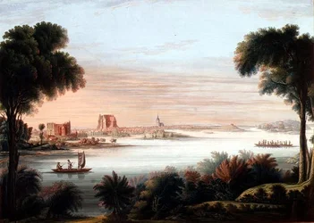 A View of Schwerin, Evening