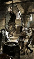 The death of the Duke of Clarence in a butt of wine
