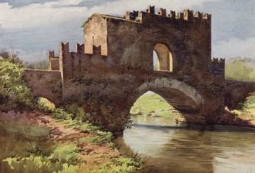 Mediaeval Bridge over the Aniene, via Nomentana