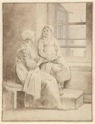 Mother and Daughter. Eckersberg