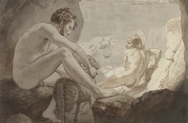 Odysseus Escaping from Polyphemus