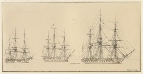 Three Russian Line Ships