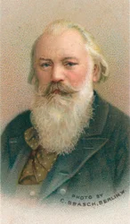 Johannes Brahms 1833-1897 was a German Composer and Pianist
