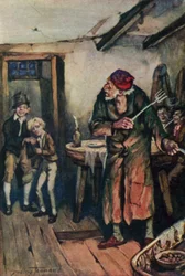 Illustration for Oliver Twist by Charles Dickens