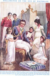 Wellington on the Eve of Waterloo AD 1815