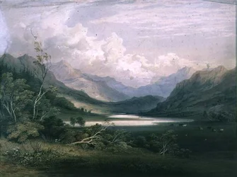 Scene in the English Lake District