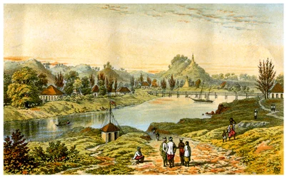 Sandoway, Arakan, Myanmar, 19th century