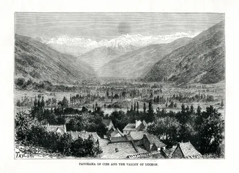 Cier and the Valley of Bagneres-de-Luchon, France