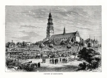 Convent of Czestochowa, Poland, 1879