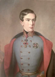 Portrait of Emperor Franz Joseph of Austria aged 20, 1850