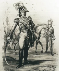 Joachim Murat. Lithograph