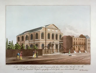 The Methodist Chapel in Lambeth, London