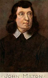 John Milton 1608-1674, English poet, early 20th century